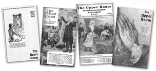 The first four issues of The Upper Room, which began as a one-issue experiment, were printed in limited quantities. Image courtesy The Upper Room.