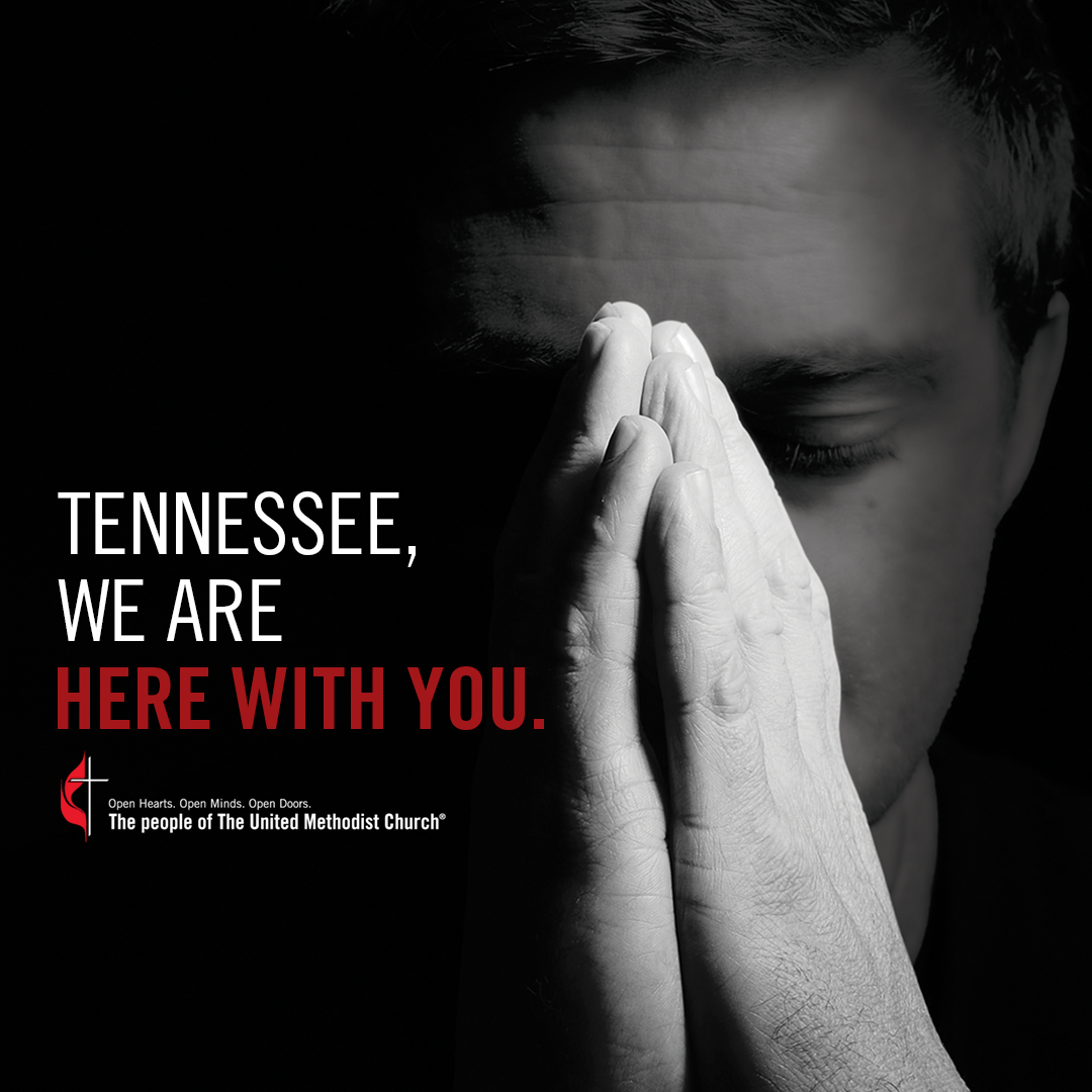 Tennessee, we are with you social media graphic