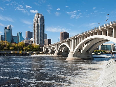 City of Minneapolis Bridge where 20201 General Conference will take place.