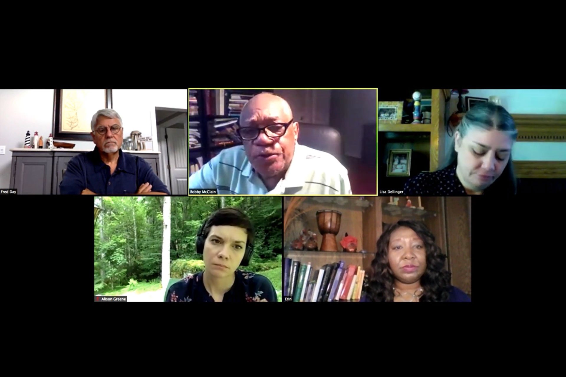 July 1, 2020 Dismantling Racism Town Hall featured United Methodist experts. Screenshot of video. 