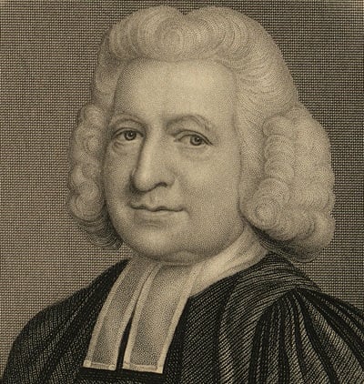 An undated engraving of Charles Wesley from the Perkins School of Theology at Southern Methodist University.